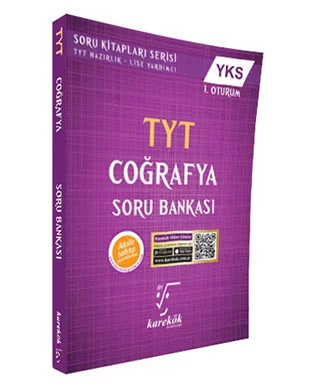 Karekök Yayınları - TYT Coğrafya Soru Bankası